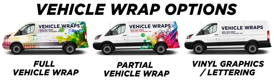 Abie Vehicle Wraps & Graphics vehicle wrap options